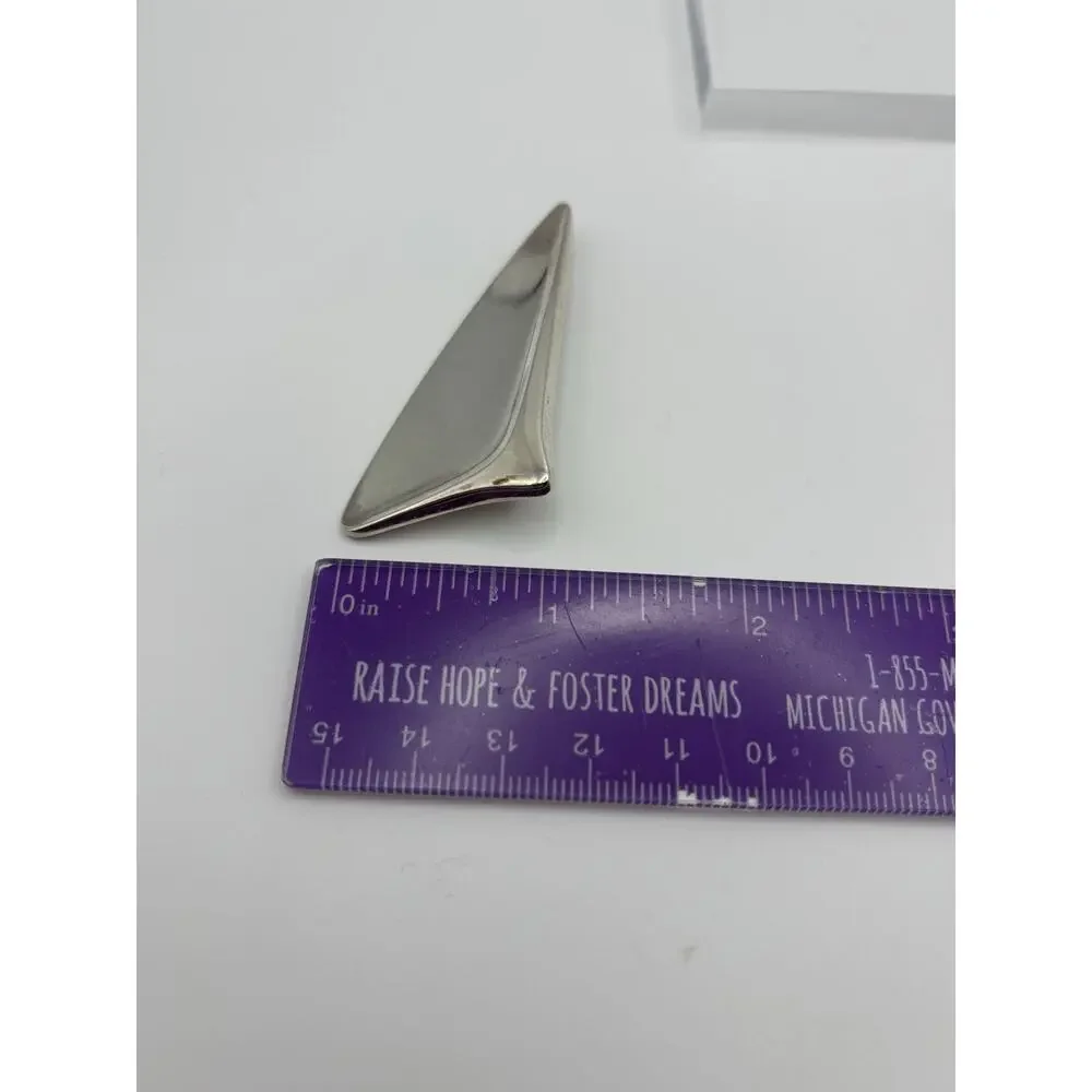 Georg Jensen Denmark #337 Henning Koppel Sterling Silver 925 Brooch Modernist - Picture 10 of 10